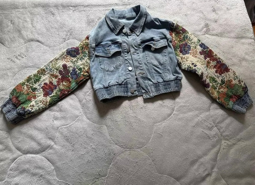 “Dozen Roses” Denim Set
