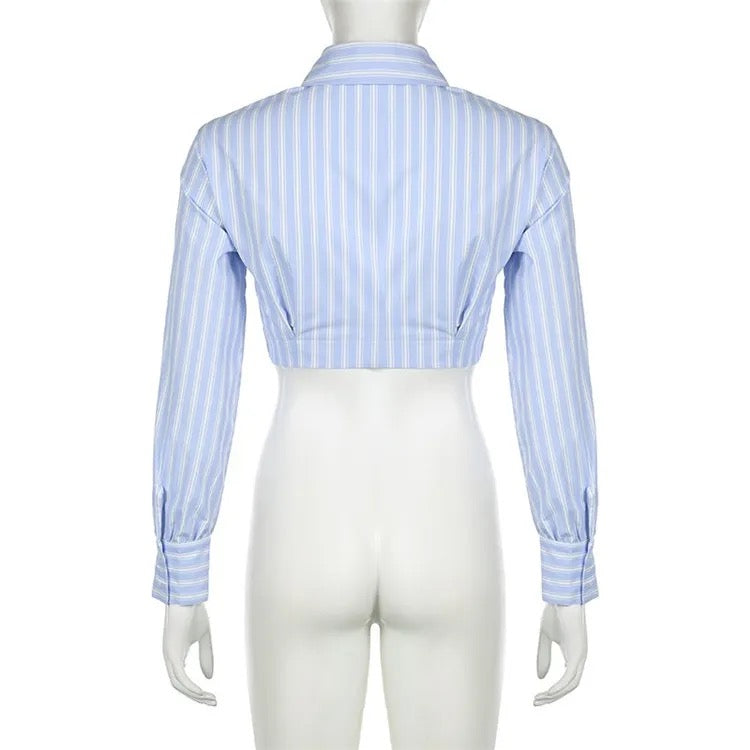 Cropped Button Up