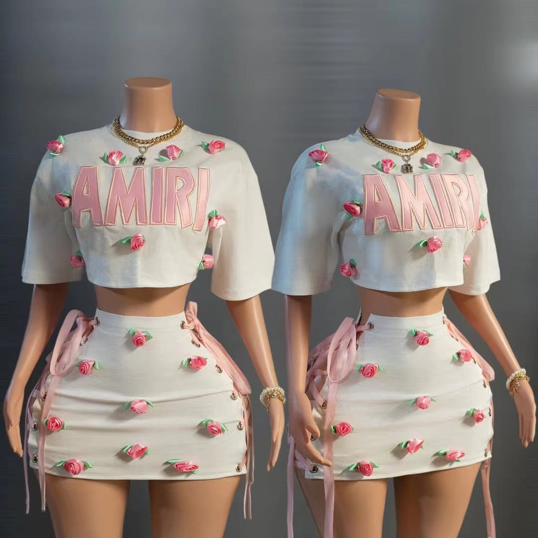 AMRI Roses Skirt Set