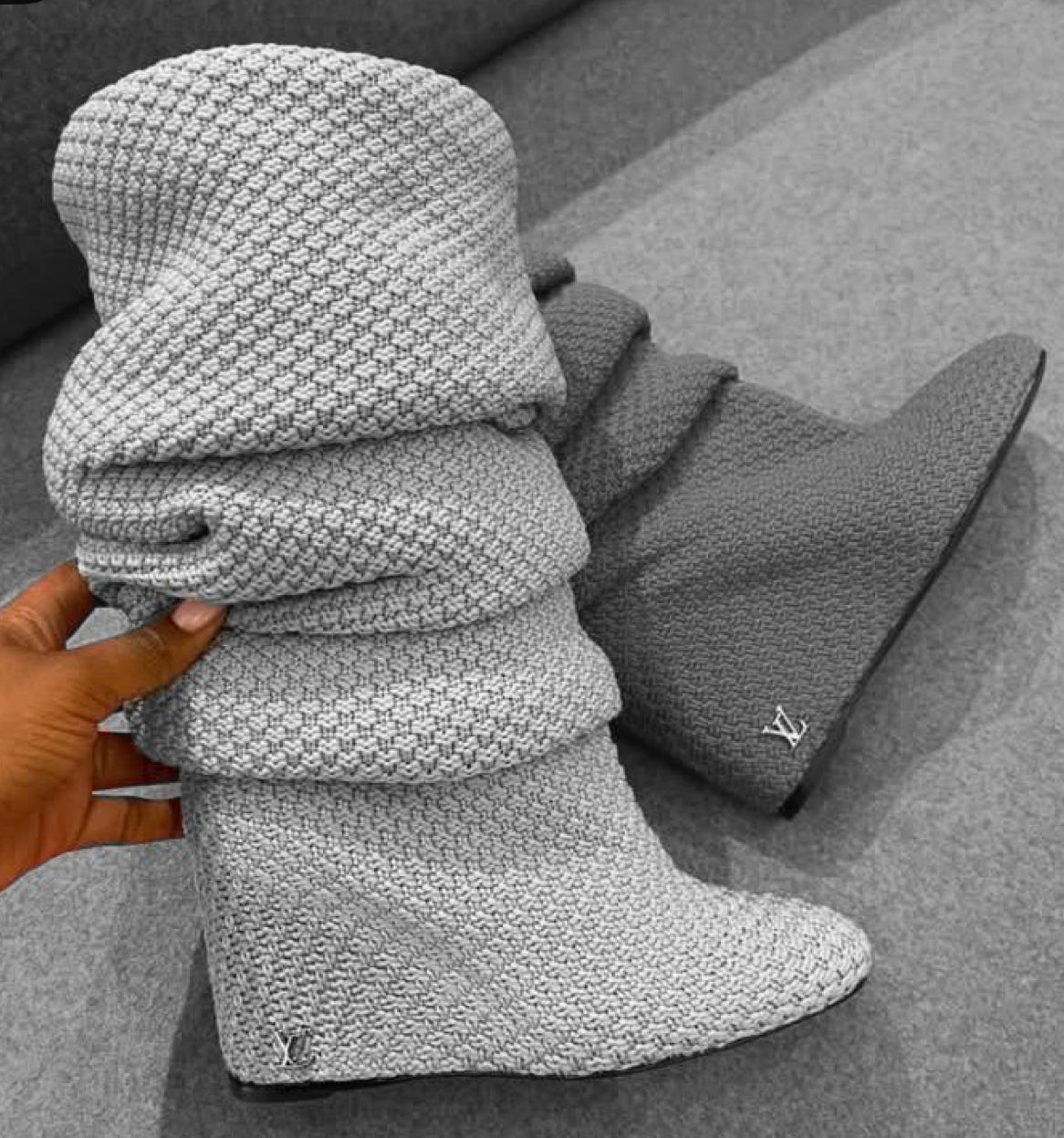 LV Summer Mid Wedge Boot