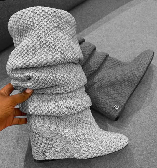 LV Summer Mid Wedge Boot