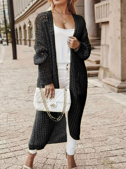 Waffle Sweater/Duster