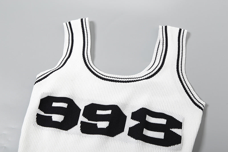 “998” Sweater Mini