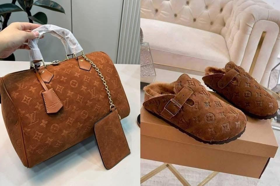 Mono Suede Speedy & Clog