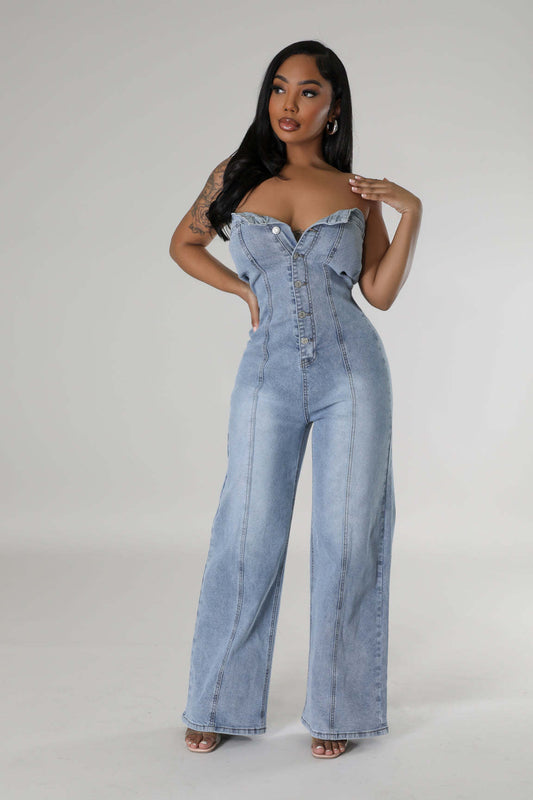 “Strapped” Jumpsuit