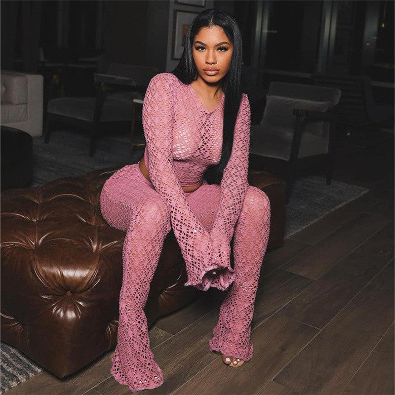 “Pinkie” Mesh Pant Set