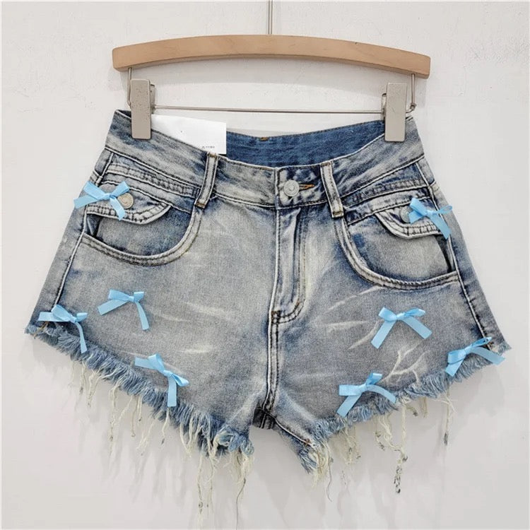 “Baby Bow” Short Shorts