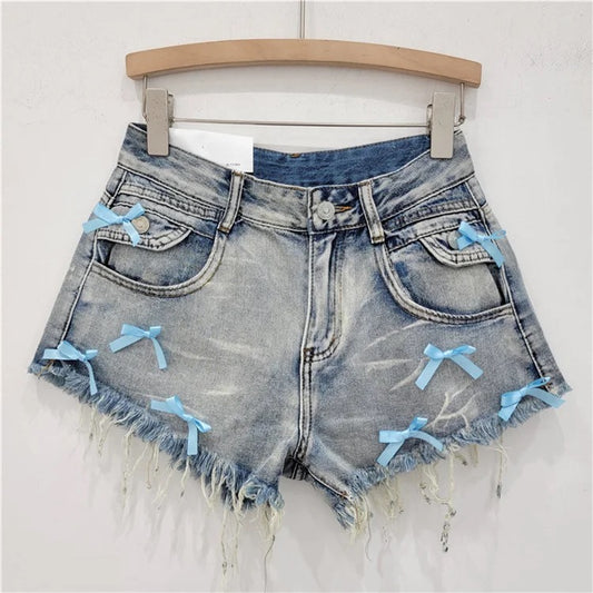 “Baby Bow” Short Shorts