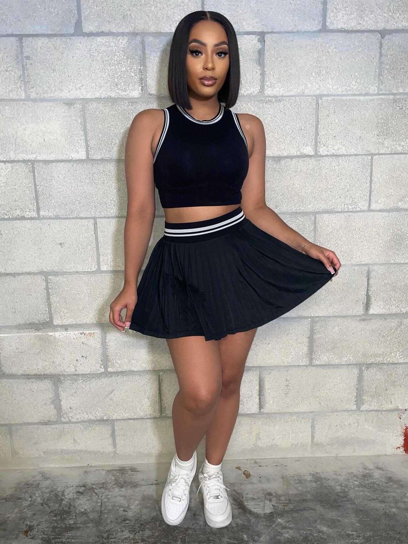 “Playtime” Tennis Skirt Set