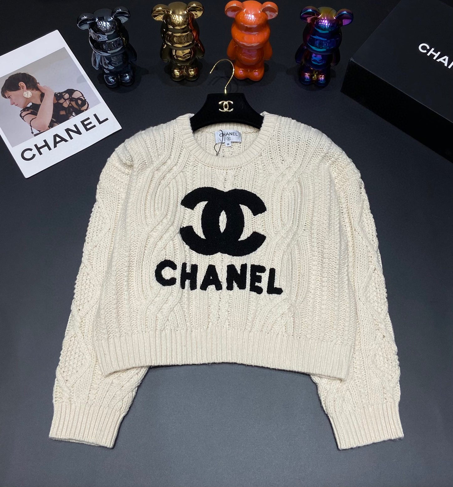 CC Cable Knit Sweater